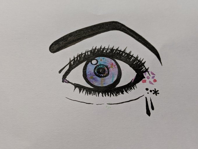 目が怖いのtwitterイラスト検索結果