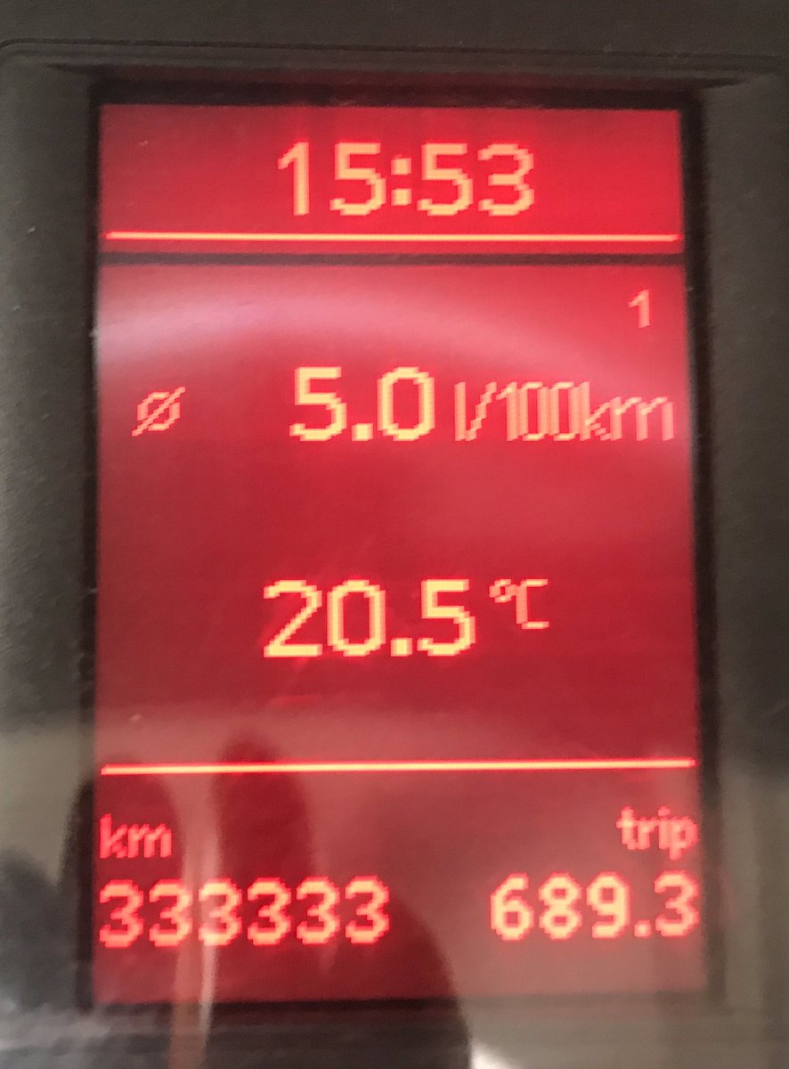 dplucia's tweet photo. Mi Golfito, que el miércoles en Galicia (de ahí esa maravillosa temperatura...) cumplía sus 333.333km (casi ná).
En los últimos años te doy menos caña, pero ahí sigues, que en una semana te has tragado más de 2.000km y como el primer día.
#Golf #Wolkswagen #viajes https://t.co/OdpDLROAoO