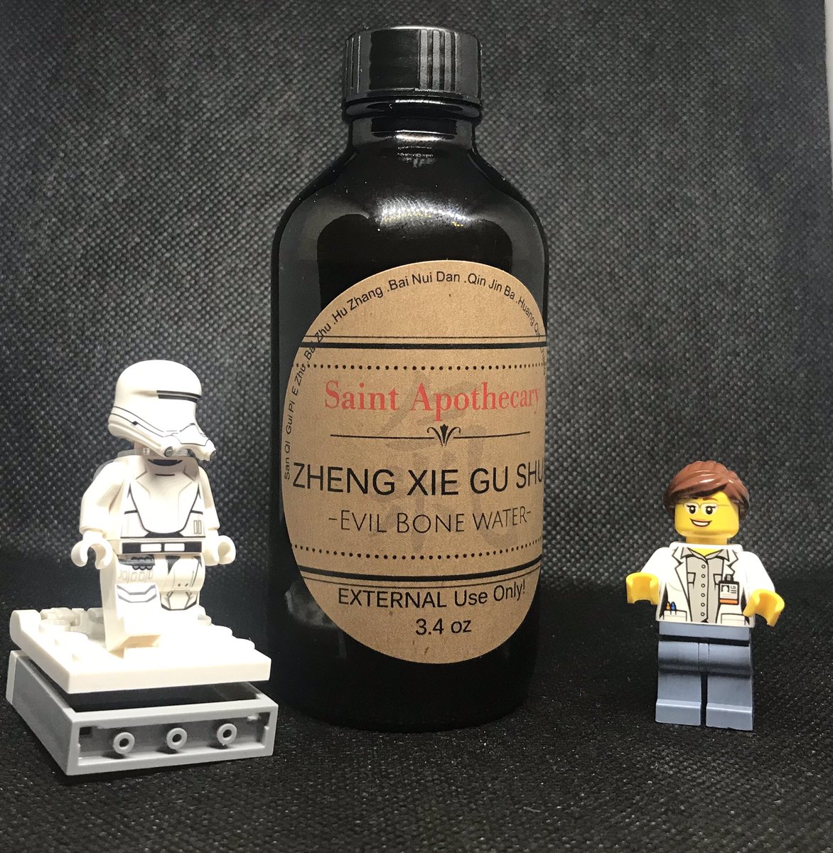 Bespokeacu's tweet photo. My latest clinic addition💧 #EvilBoneWater (Zheng Gu Shui) , chinese medicinal topical commonly used for:
#Sportsinjuries
#Sprains
#Musclecramps
#Insectbites
#Brokenbones 
#Bruises
Mild topical anesthetic
This formula to heal bone, muscle and skin injuries/conditions in record 🕰 https://t.co/AGXjdlKHJi