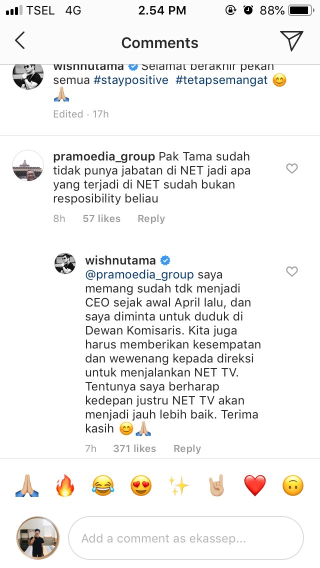 ekassep's tweet image. Sebagai penonton setia NETTV gw sedih, plus waktu itu pas pilih kuliah pengen jurusan Ilmu Komunikasi, karena pengen someday jadi team di NET😭 #savenettv