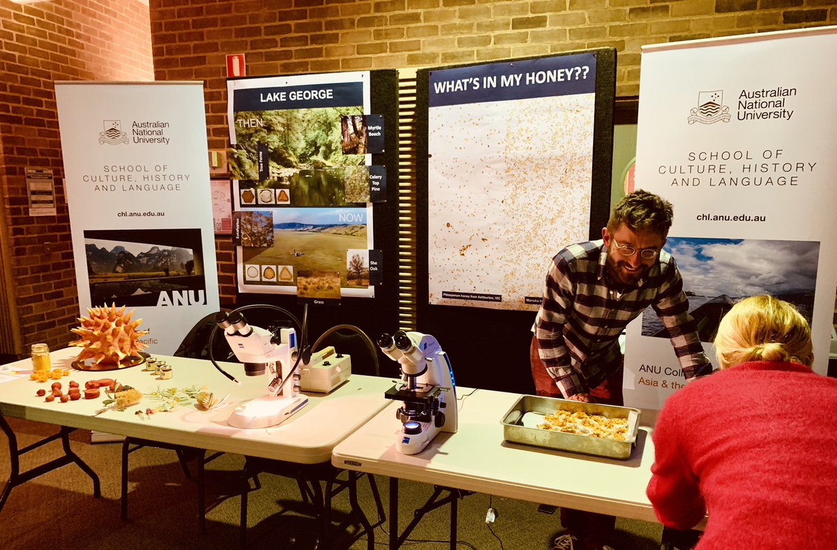 Feli Hopf (@felihopf) on Twitter photo Can you guess how many pollen grains are in the jar? Come down to InterACTive Science: After Dark and guess to win a 3D printed pollen grain! Palaeoworks will be here until 9 pm <a href="/Palaeoworks_ANU/">Palaeoworks</a> @ANU_CHL Can you guess how many pollen grains are in the jar? Come down to InterACTive Science: After Dark and guess to win a 3D printed pollen grain! Palaeoworks will be here until 9 pm <a href="/Palaeoworks_ANU/">Palaeoworks</a> @ANU_CHL