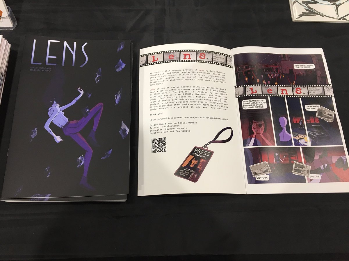 m_gearoid's tweet photo. I’ll be exhibiting @DublinComicCon all weekend with the @lb_comic boys. I’ll have copies of Mixtape and a flashy new preview ashcan of LENS . We’re on the first floor across from the @USSCuchulain. Come to the Dark Side, we’ve cookies (literally). https://t.co/ElN3llmgbh