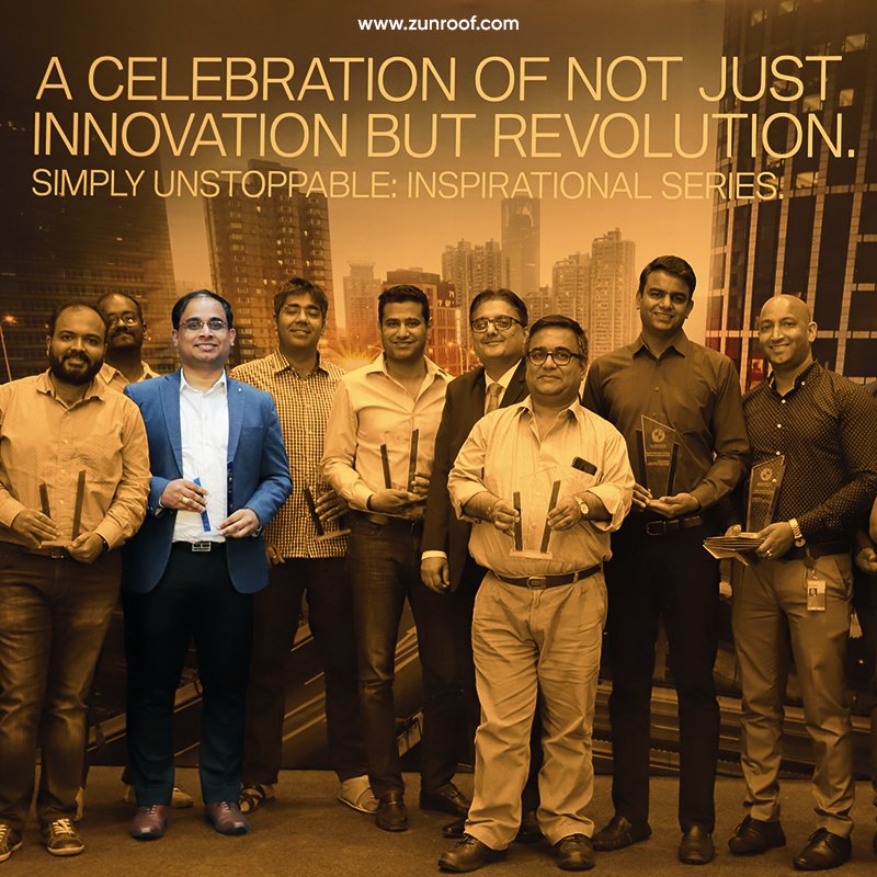 ZunRoof's tweet photo. ZunRoof gets honored with "Simply Unstoppable Trophy" by BMW-inc42 for having brought Innovation and Leadership to Clean Tech Sector
#ZunRoof #ZunRoofSolar #SolarEnergy https://t.co/WxCnkzTi7l