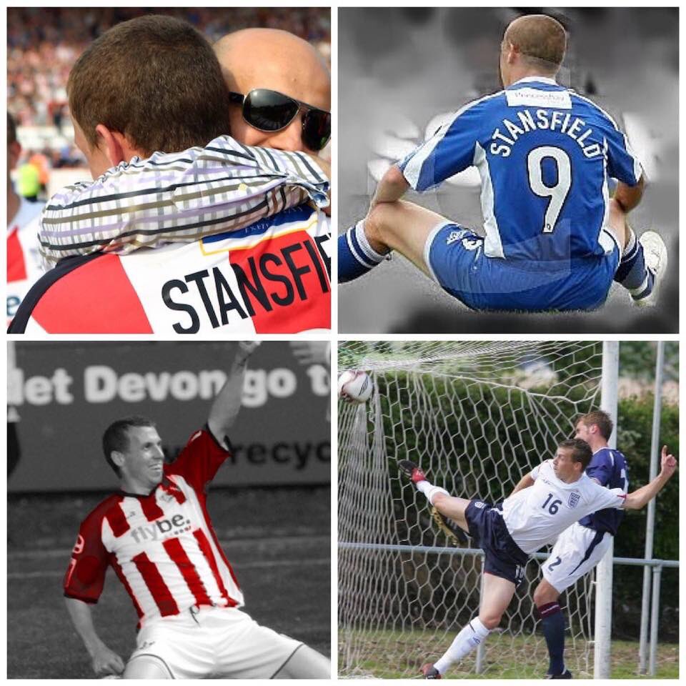 ajstansfield's tweet photo. What a day! Celebrating the life and memories that Adam gave us on his 9 year anniversary and wishing his eldest son the best of luck on his Fulham U18βs league debut v Spurs. #neverforgetStanno #family #proudsister #proudauntie #FulhamFC #ExeterFC #football #proud #love #legend https://t.co/YiBlOFS8KN