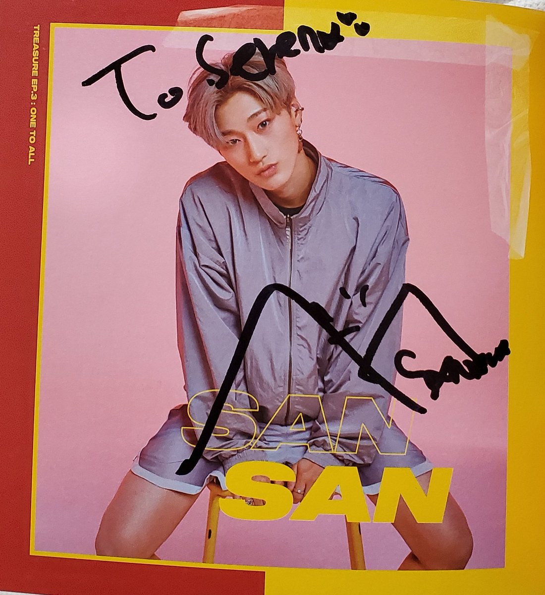 190808 ATEEZ fansign in Melbourne 》 SanQ: What's it like to be so handsome. Tell me your secrets.A: ATINY loveHe mentioned other members were more handsome & I said NO! no to me you are the most gorgeous. #ATEEZ  #ATEEZGLOBALFANSIGN  #ATEEZinMELBOURNE  #에이티즈  #산  #최산