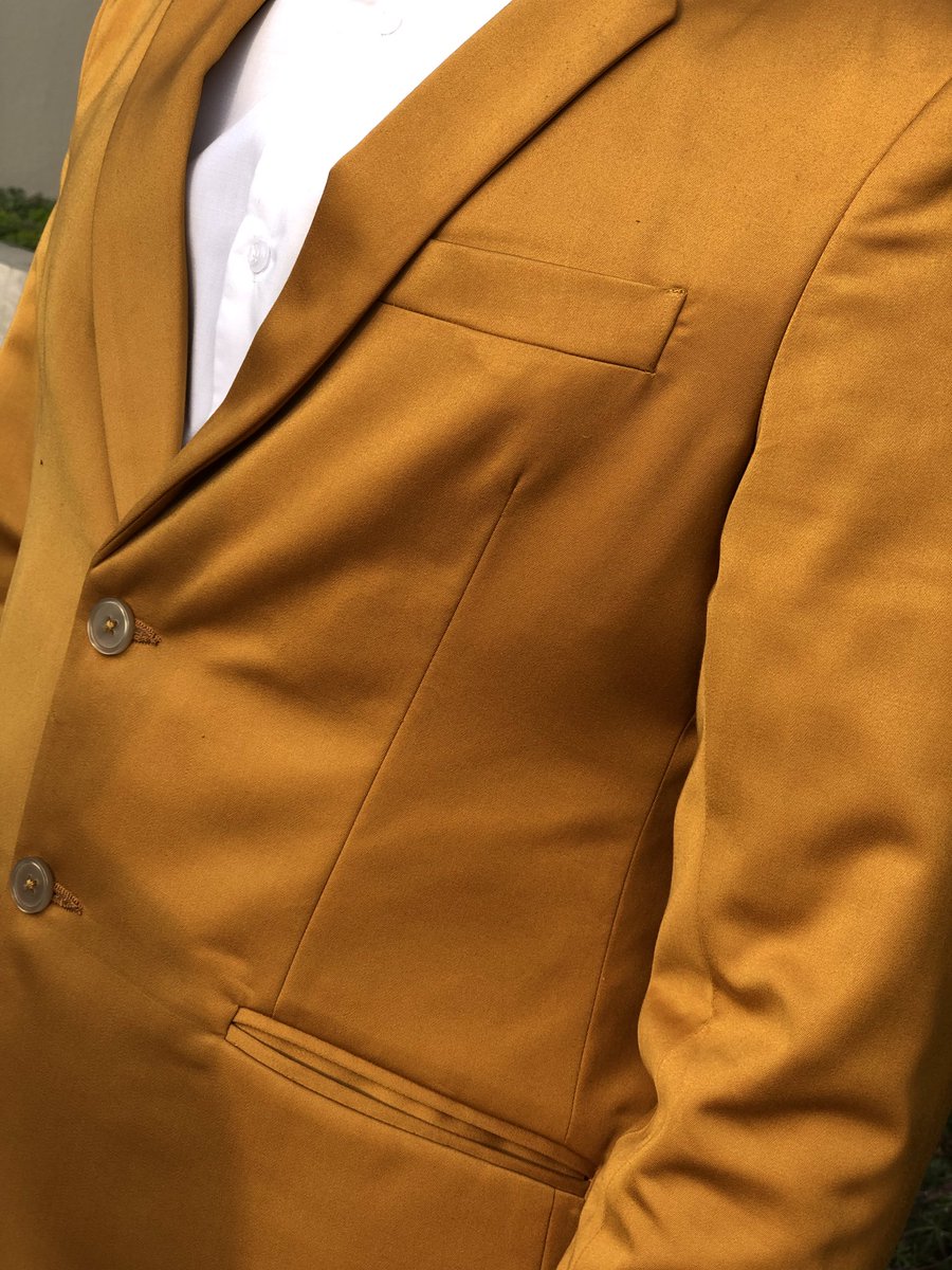 enveloped_D's tweet photo. Enveloped menβs suit π§‘ #envelopeddesign @thando_TG14 ππΎ https://t.co/sYk4toLI1H