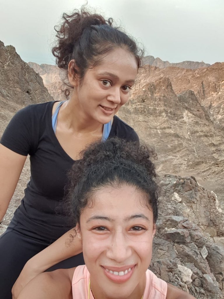 ChefPallavi's tweet photo. One step at a time...no matter how steep it is ..... that’s what hiking is all about. No different than life I guess.
day well spent hiking with this crazy woman @nada_nwk ❤️ #pallavinigam #hiking #Muscat #oman  #omantourism #Travel #life https://t.co/NSvRQAq6bw