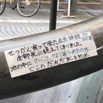 手塩にかけて育ててきた金魚が死んでしまった怒りがこもった張り紙に、やりきれなさが込み上げる