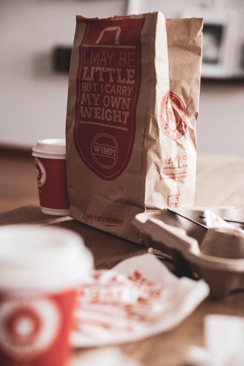 JeffSiepman's tweet photo. We woke up to no power this morning. 😭 So we did what most people in Benoni would... We popped out in our PJ's to get toasted bacon + cheese sarmies and coffee/hot chocolate's from the Wimpy Roadhouse. ☕️🧀🥓 

#Winning https://t.co/MLMO6rVewU
