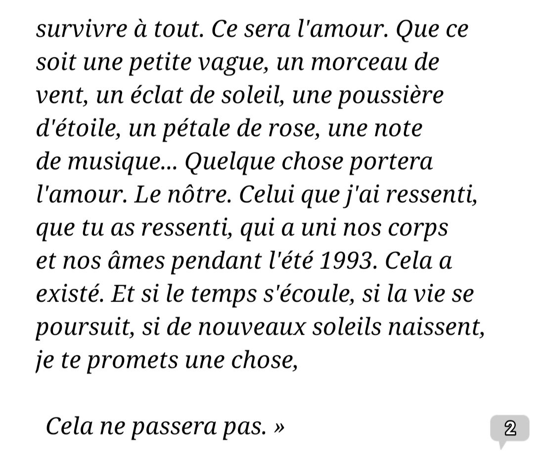 J'ai terminé la lecture de #CAPfic hier soir.. Les larmes aux yeux et profondément reconnaissante envers miss <a href="/hazzunah/">dolce vita ‎˙✧˖°📷 ༘ ⋆｡˚‧</a> de nous avoir offert une fois de plus un petit bijou de chef-d'œuvre Larry 
Les mots de fin du livre écrit par Louis dans la fiction.. Magnifiques &amp; solaires ❤️