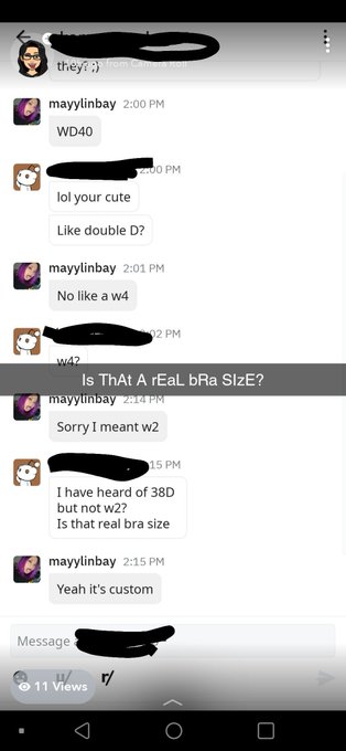 Guys be asking what my bra size is and I've been telling them WD-40 😅 #oopsies https://t.co/LgkIAgRP<a href="/tag/oopsies"class="tags"><span>#oopsies</span></a>