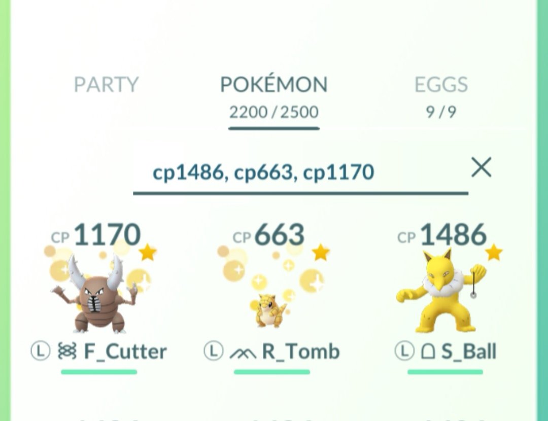 ZzRamonLPzZ's tweet photo. Some new awesome #legacymove #Pokemon! 😍
Thx Sasel1315, Fazzamalito!
#Hypno Shadow Ball
#Pinsir Fury Cutter
#Sandshrew Rock Tomb
#PokemonGO https://t.co/uSkGFD6HM8