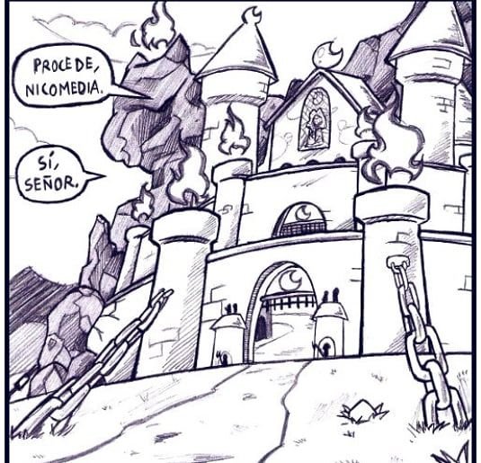womicapp's tweet photo. Actualización: El capítulo 19 de En busca de una moza, el webcómic de @PabloMelk, ya está disponible en Womic!
.
#webcomic #adventure #fantasy #traditionalart #inks #colorpencils https://t.co/uTfb4ixt9O