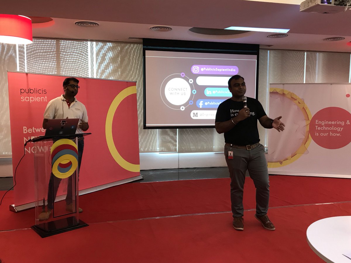 mwasim's tweet image. Sandeep & Amit keeping participants engaged with details on security policies of containers. #publicisSapientMeetupPlus #cloudAndDevops #pubSapientIndia