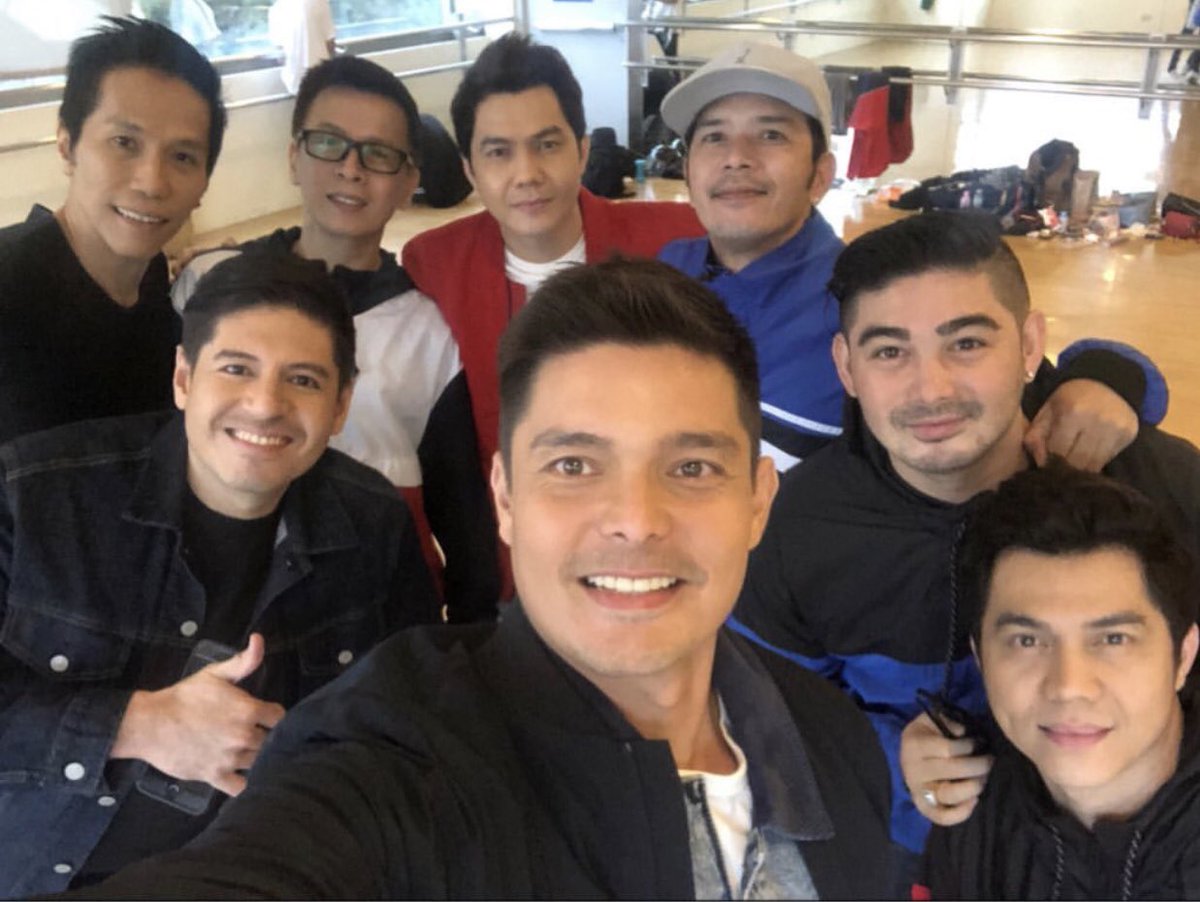 ArthurSolinap's tweet photo. Nakaka miss sumayaw 😊 mamaya na yan sa #Starstruck !  #90s #abztract #umd #streetboys #manoeuvres https://t.co/a2b9O12nZJ