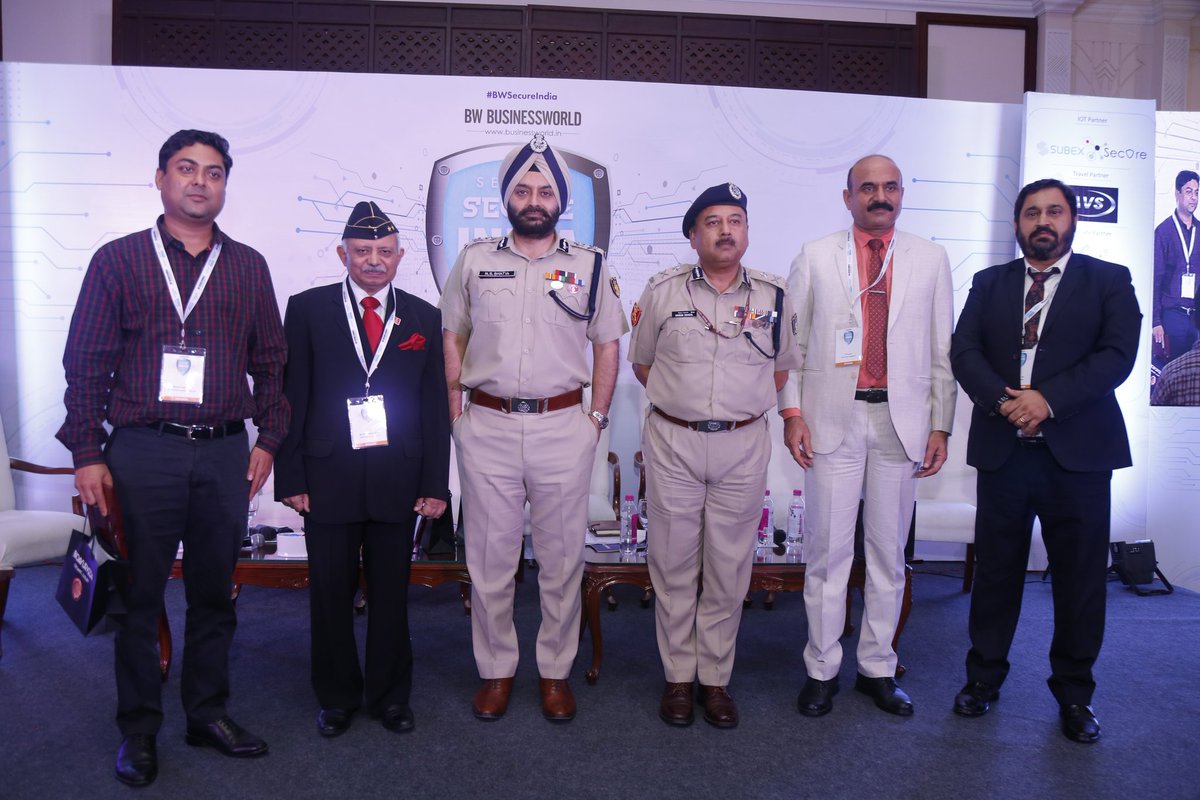 RajArorajp's tweet photo. It was a pleasure to be a part of panel discussion on Border security during Secure India Conclave https://t.co/qlArlmZjor