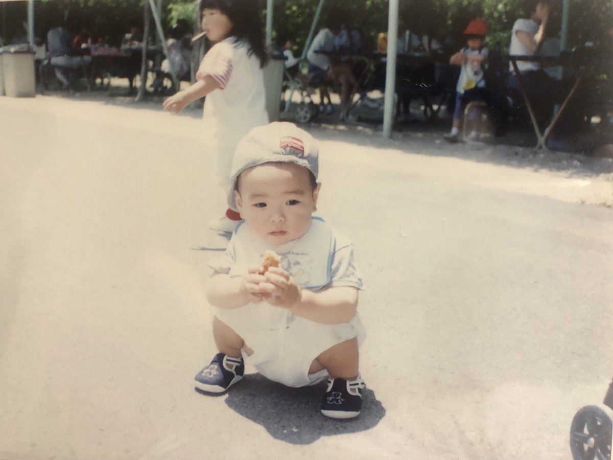 Soccer2Kannon's tweet photo. 1歳の俺、CM出れるやん！！
アイドルかね？ https://t.co/4BavoTJHkp