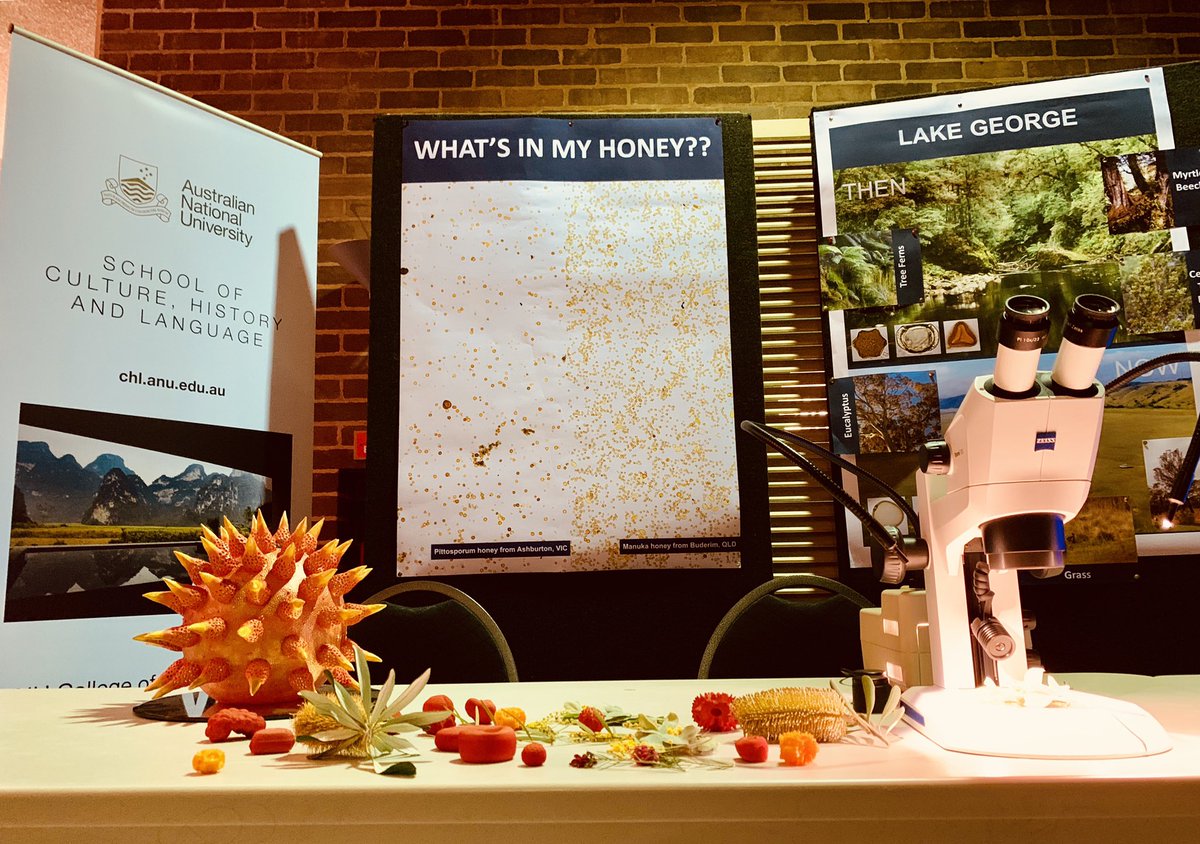 We’re all out of 3D printed pollen grains but come down to the Science Dome for your chance to win a delicious Manuka Honey crackle and see some amazing things under the microscope! #InterACTiveScience:AfterDark @ANU_CHL