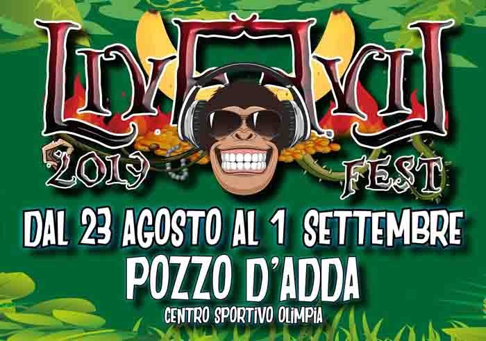 AllternativeIT's tweet photo. LiveviL Fest 2019
Dal 23 Agosto al 1 Settembre
Centro sportivo "Olimpia - #PozzodAdda (MI)
#LiveviLFest #LiveviLFest2019 #AssociazioneLiveviL #alternative #rock #ska #punk #reggae #hardrock #metal #noiser #skacore
>> https://t.co/uBpCWm4jX2
#allternative https://t.co/1uhoVQSJtd