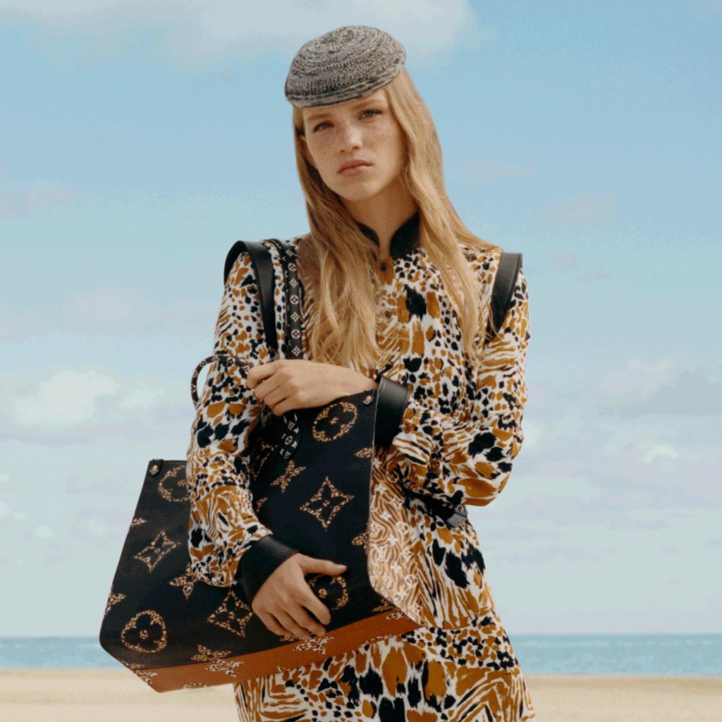 Louis Vuitton a X: For a fierce statement. This fall, animal