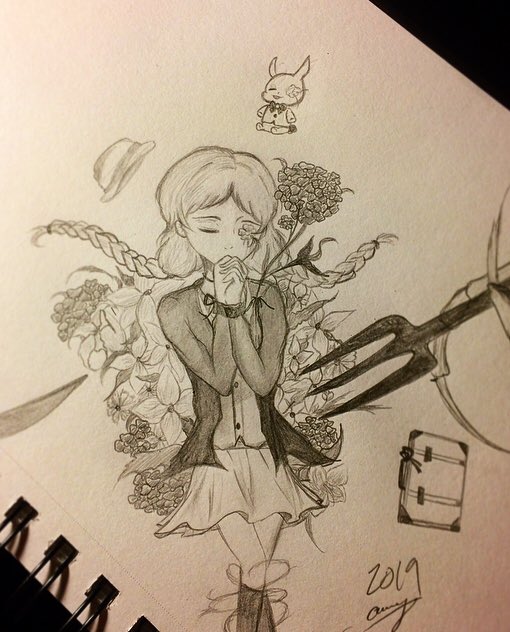 Milkteehee_'s tweet photo. Skipping to day 7
Nightmare
“Hellish Bloom”
#RayannaWeek2019 #RayAnna #ThePromisedNeverland #yakusokunoneverland https://t.co/x4DEeXDPMx