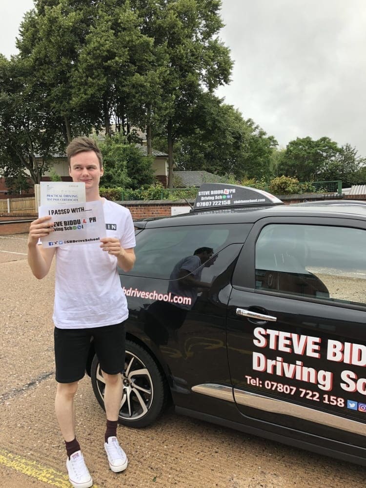 SBDriveSchool's tweet photo. 🚨 Congratulations on a well deserved FIRST TIME PASS this morning to Craig on his practical car 🚘 test. Well done Craig, chuffed to bits for you and good luck in the future with all that you have got lined up. See you out on the roads 🚙 https://t.co/66hSirtQiZ