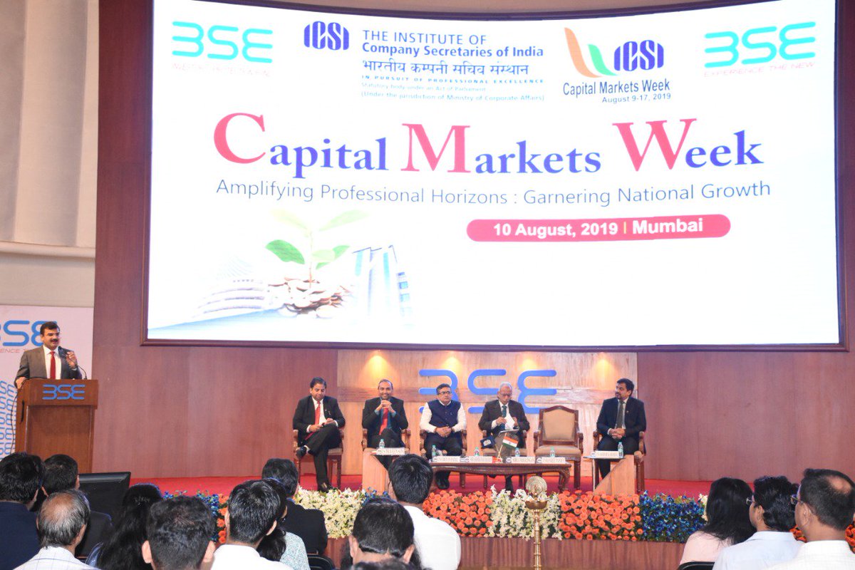 icsi_cs's tweet photo. Amplifying Professional Horizons : Garnering #NationalGrowth - #ICSI celebrates #CapitalMarketsWeek @RanjeetPandeyCS @BSEIndia @ashishchauhan @SEBI_India https://t.co/z2hiJ3Jtfu