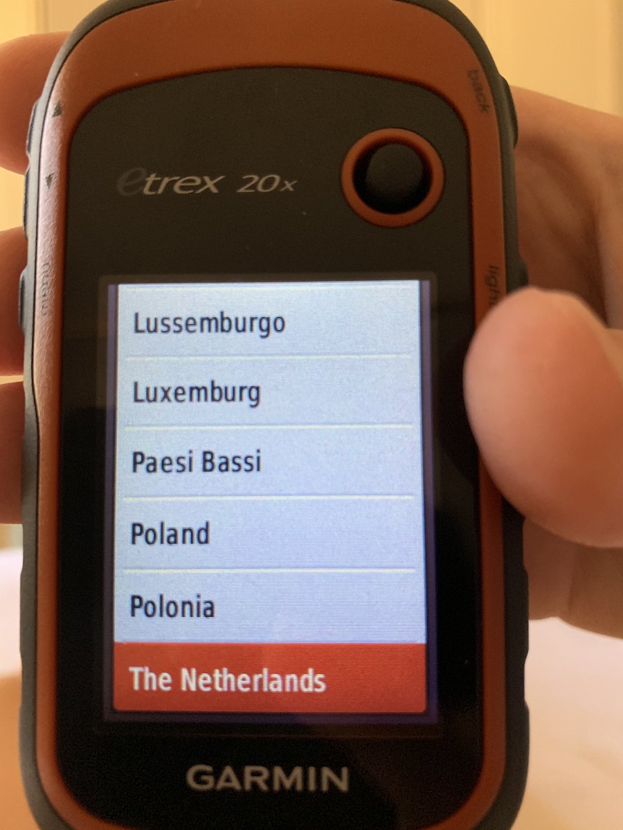 martapassa's tweet photo. @GarminItaly Salve,chiedo aiuto x eTrex20x: menù Dove si va?|"Indirizzi" ho solo paesi Belgio,Belgium,Germany...,no Italia ma vorrei inserirla, ma in "Impostazioni"| Selez. mappa" Europa SW è attiva come pure località italiane compaiono in "Dove si va?"|"Città","POI",etc. GRAZIE! https://t.co/honHlugEY9