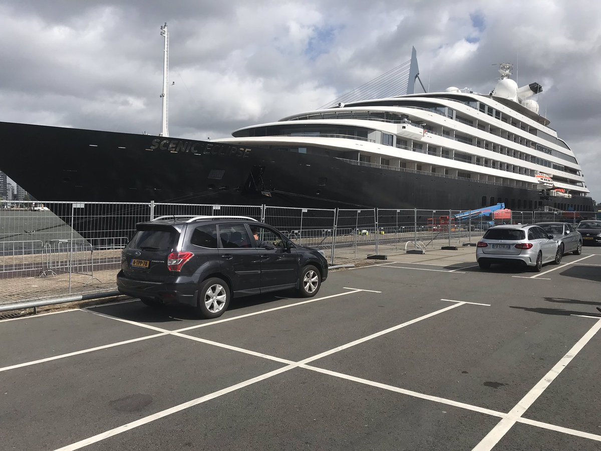We are lucky enough today to be among the first to set foot on the stunning @Scenic_UK Scenic Eclipse! She’s a beauty! #sceniceclipse