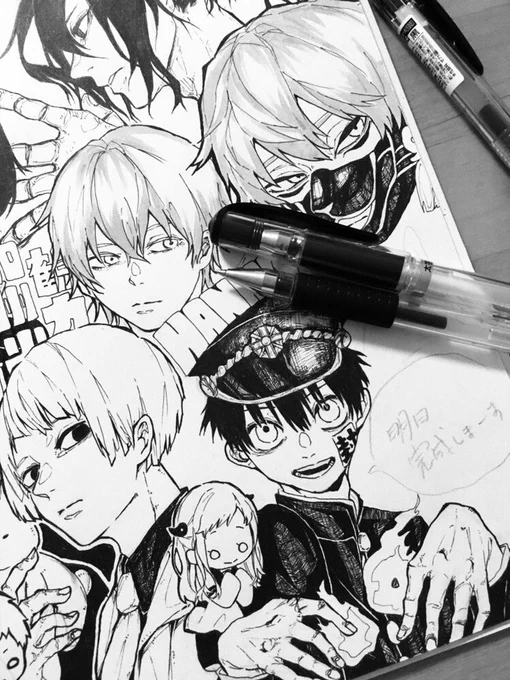 明日リクエスト企画の絵を載せます!
バカ遅くなりました……すみませんんんん! 