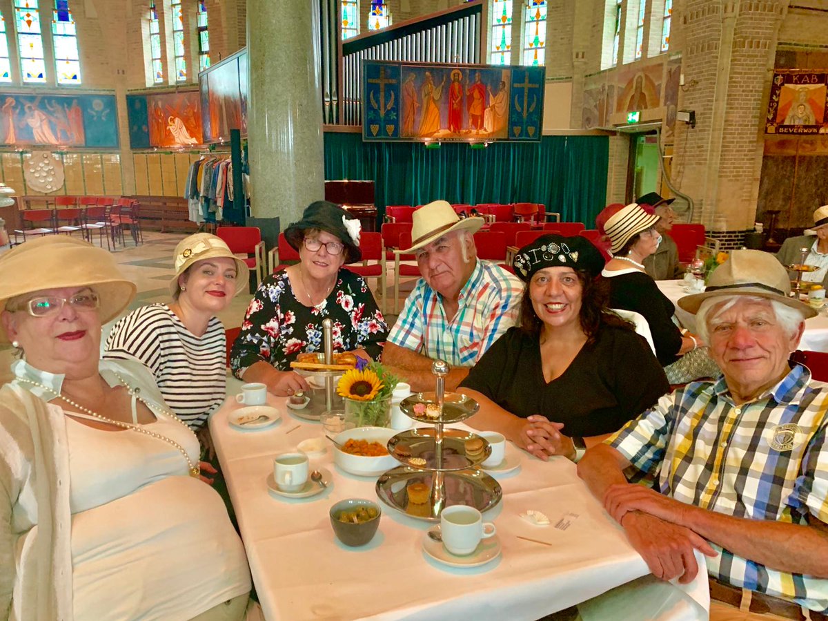 Superleuke nieuwe activiteit feestweek Beverwijk 2019... vrijdagmiddag HIGH TEA in de Agathakerk op de Breestraat