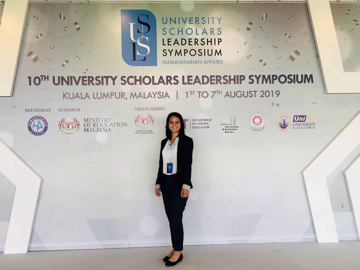 AnnabelSongco's tweet photo. An honour to represent @UniofOxford @OxExpPsy at the 10th University Scholars Leadership Symposium in Kuala Lumpur! So inspiring to meet young global leaders passionate about social change #USLS2019 #SDGs #HumanitarianAffairs #leadership
https://t.co/Ab4eqoUK6w https://t.co/CQ2yBwibJz