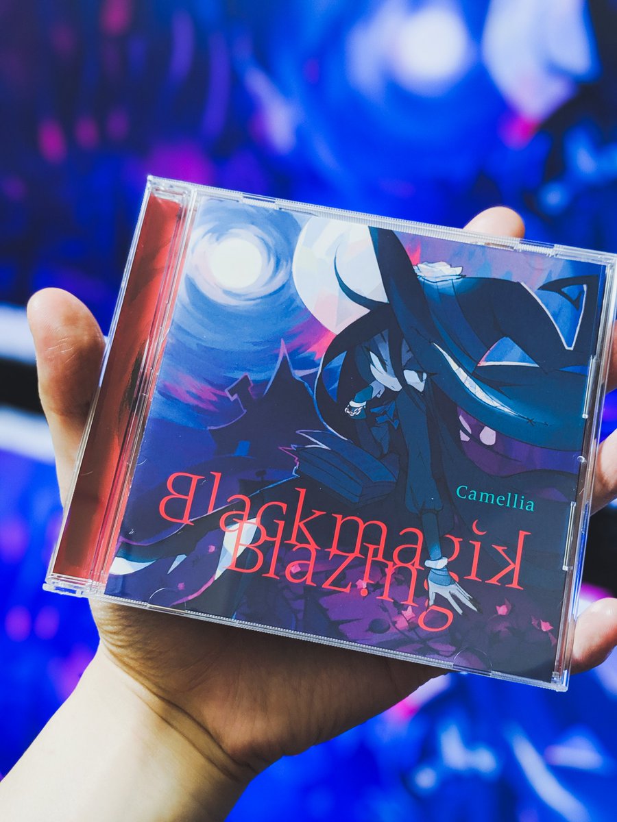 The CD was arrived! 新譜「Blackmagik Blazing」実物が届きました