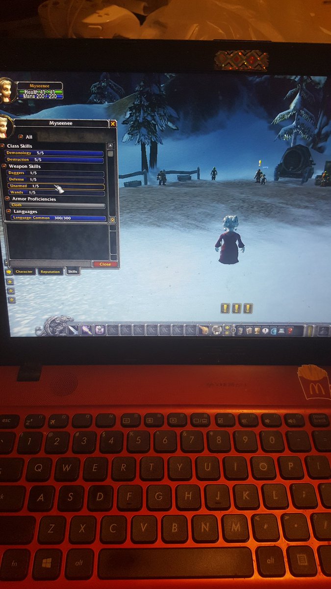 Myseenee's tweet photo. *Pterodactyl noises*
#WoWClassic #gnome https://t.co/3hsYIFyHuX