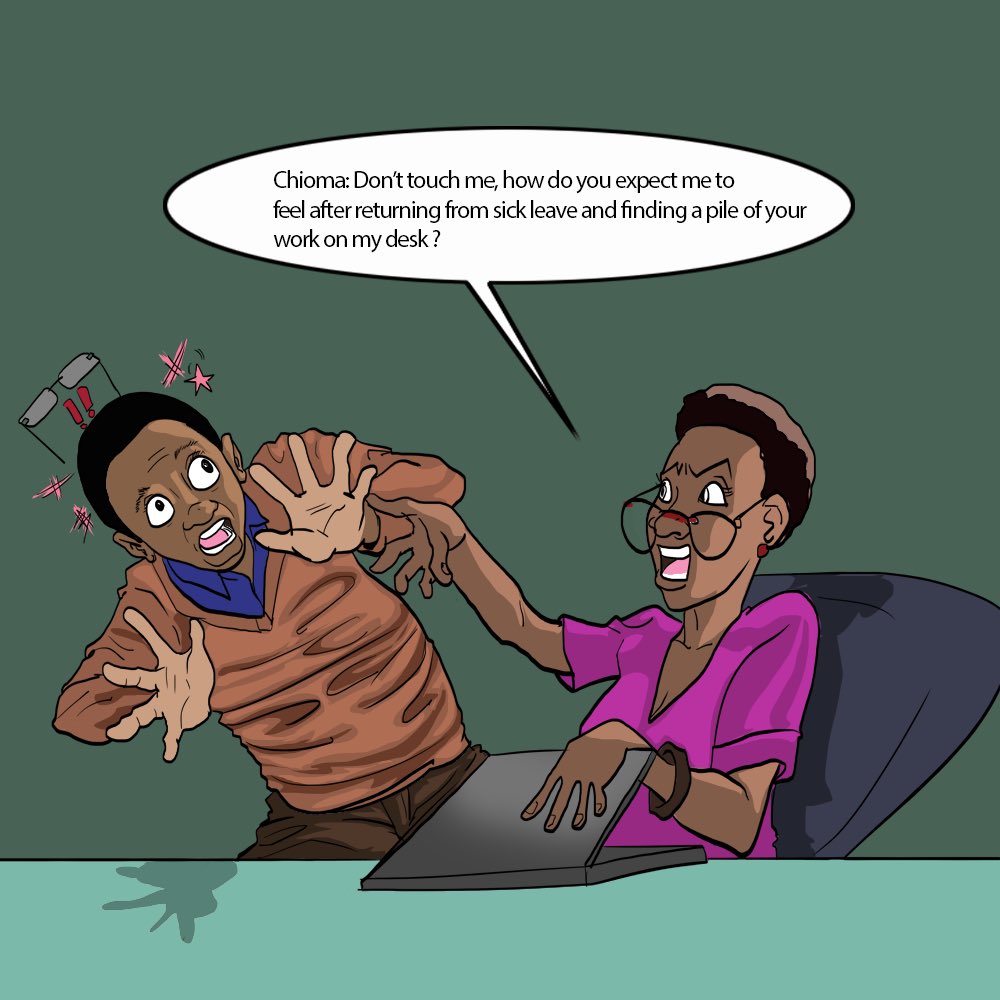 getajobngr's tweet photo. Workplace Series, Episode 2.
Did Chioma revenge or not?
Swipe to find out😄
#CiLeasing #GetAJob #GotAJob #WorkplaceSeries #Jobs https://t.co/safMdkjkwE