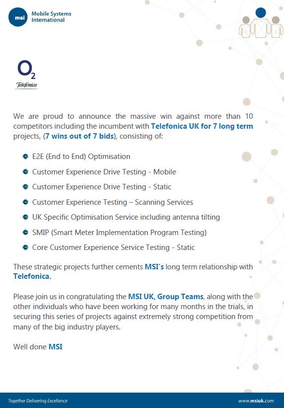 Mobile Systems International tweet media