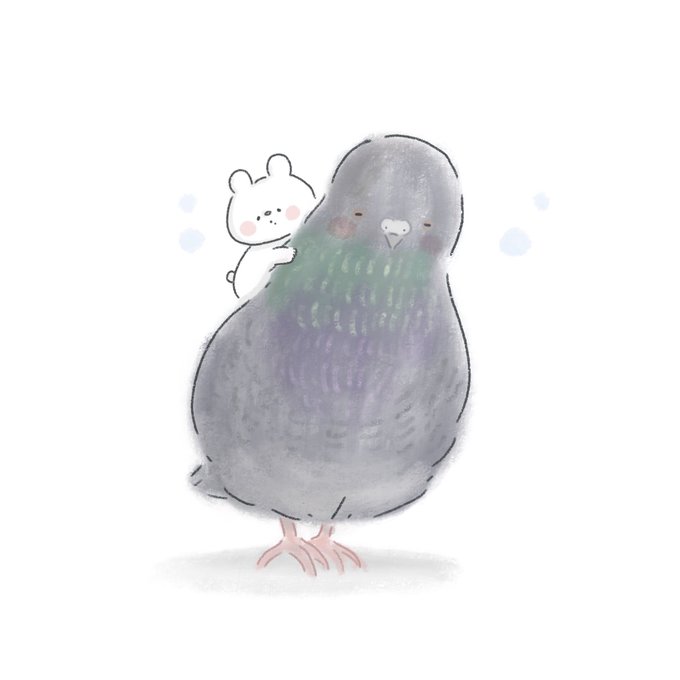 8月10日 鳩の日 ねむそうなハトとしろくまななみんをかきました もっ しろくまななみん Youtubeのイラスト 8月10日 鳩の日 ねむそうなハトとしろくまななみんをかきました もっ しろくまななみん Youtubeのイラスト