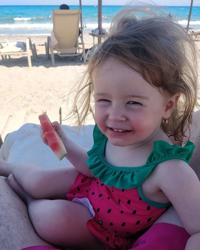 InsigniaAd's tweet photo. Day at the beach with this chimp, back to business on Wednesday #family #memories  #shouldofbooked2weeks #crete https://t.co/4dVaDpmfCV https://t.co/mqZvl2Z4kO