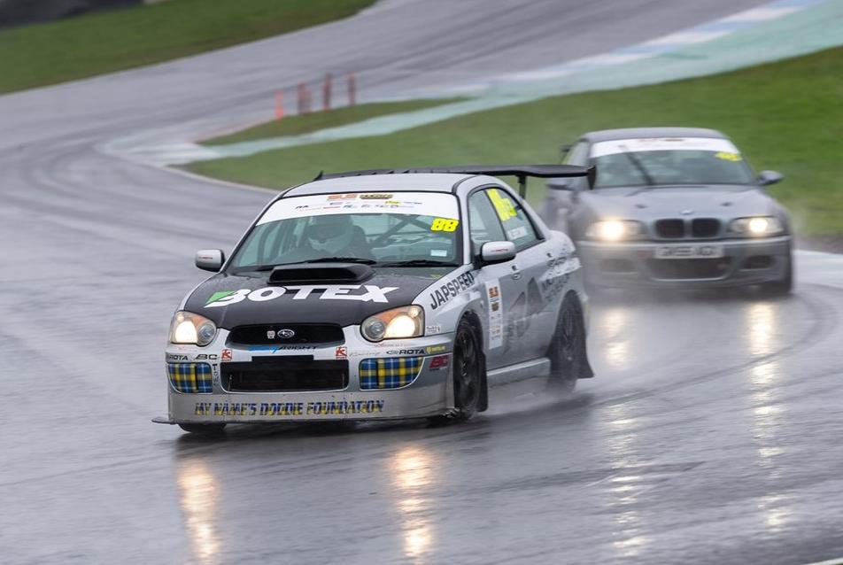 Japspeed's tweet photo. A big congrats to Martin Brown for yet another impressive class victory in @SUPER Lap Scotland Round 5! He also achieved third place in Round 6 a day later.

Images: @FlatOutPhoto 

#japspeed #subaru #impreza #superlapscotland #knockhill #martinbrownracing #motorsport #USC19 https://t.co/0dEgofuDEB