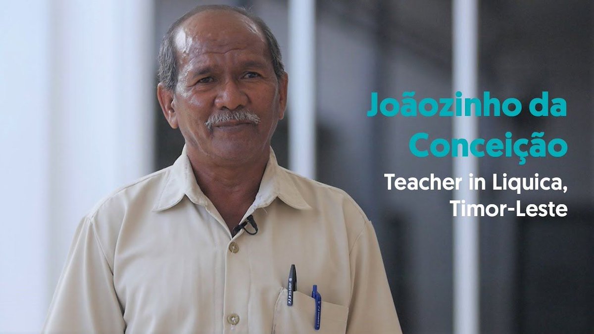 CatalpaDev's tweet photo. 'I think it's important for teachers to learn new things.' Watch Joãozinho talk about education technology and what it means for Timor-Leste's future: https://t.co/K0qPYINQtp
#Matenek #AustralianAid
@dfat_iXc @AusAmbDili @dfat @KCintheNYC https://t.co/aKULUd6wX9