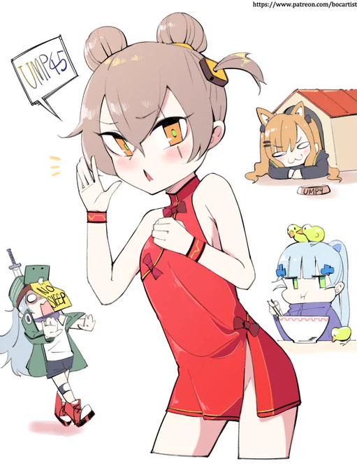 내가 그린 404 소대들~#少女前线 #ドールズフロ 