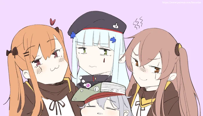 내가 그린 404 소대들~#少女前线 #ドールズフロ 