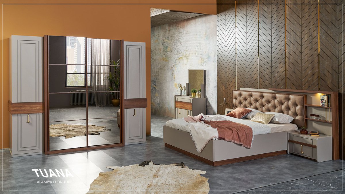 alamiyaco's tweet photo. تميزت Alamiya Furniture شركة الرسوم العالمية بين جميع علامات الأثاث من حولها،
خاصة بحرصنا الدائم على تركيز سمات الفخامة والأناقة في كل التفاصيل، لهذا اخترنا لكم غرفة نوم (TUANA) ذات الطراز الحديث لتلائم ذوقكم المميز

#الرسوم_العالمية_للأثاث
#الخيارات_لا_نهاية_لها 
#RAF_Gallery https://t.co/HZqJrWTKxz
