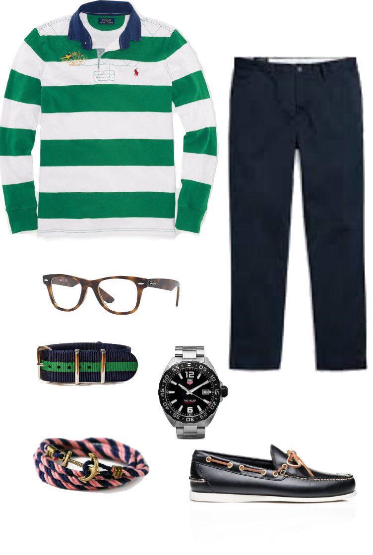 MrPSeanMorgan's tweet photo. What I wore today Saturday August 10, 2019 #wiwt #prepdom #preppy #ootd #topsiding #chino #raybanwayfarers #kjp #polorugby #weekendcasual https://t.co/ZCxYY8uMlL