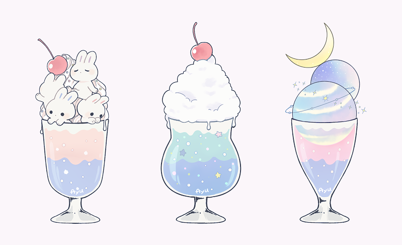 「PARFAIT 」|αyuのイラスト