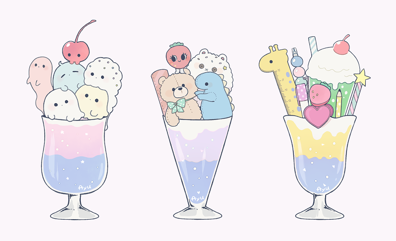 「PARFAIT 」|αyuのイラスト