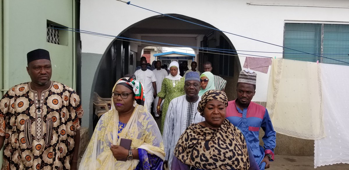 NanaOyeBampoe's tweet photo. This morning, I paid a courtesy call on the Chief Imam of Ghana, Sheikh Dr. Osmanu Nuhu Sharubutu.

I took the opportunity to make a presentation and wish him and ALL our Moslem Brothers and Sisters a Happy Eid al-Adhar.
I also asked for his continuous prayers and blessings. https://t.co/dHwWsAknfG