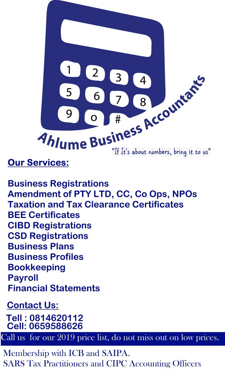 MateTutoring's tweet photo. We help entrepreneurs to become successful business owners with sustainable businesses that create full time jobs for South African citizens. Check our price list below and contact us. #DJSBU https://t.co/hoJ5nzRWt6