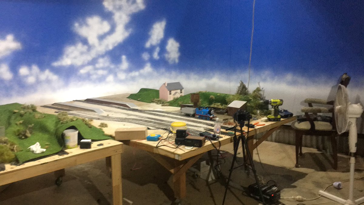 Behind the scenes of @thomasmodeller’s recent post. It was really cool to make the trackplan of Maron station. We may make the full set one day..