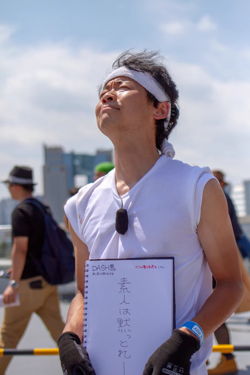 もうこれ本人だろwwwコミケにいたTOKIOのリーダー城島のクオリティがやばいwww